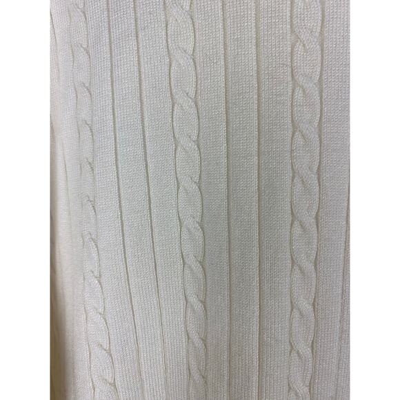 Disney Size 3 Cream Rayon Nylon Blend Mickey Mouse Crew Neck Pullover Sweater - Picture 6 of 7